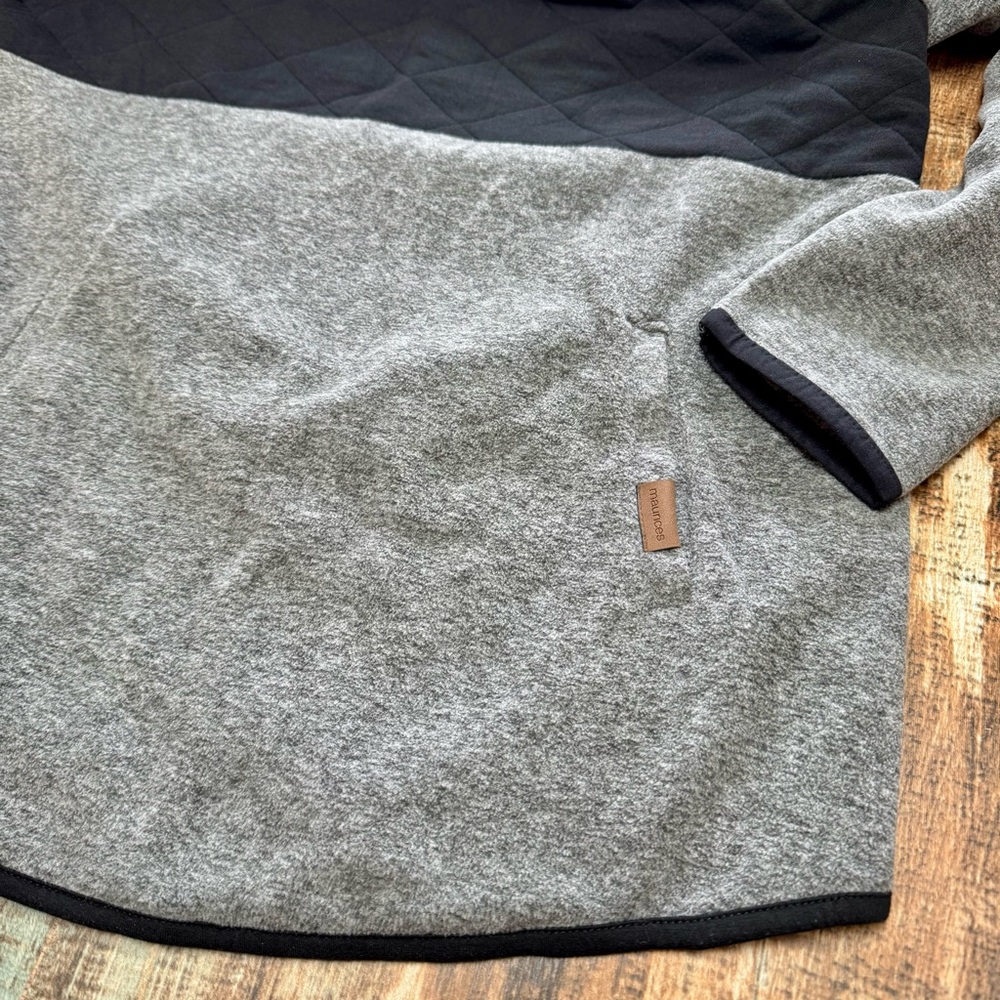 Women’s “Maurices” Quarter-button Fleece Top | #W44 - Picture 7 of 11